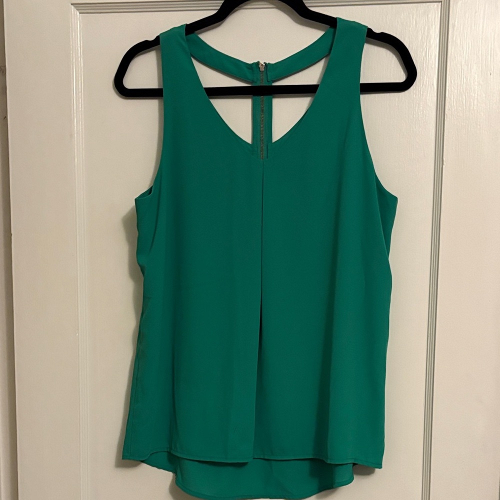 Karlie Vibrant Green Sleeveless Tank Top